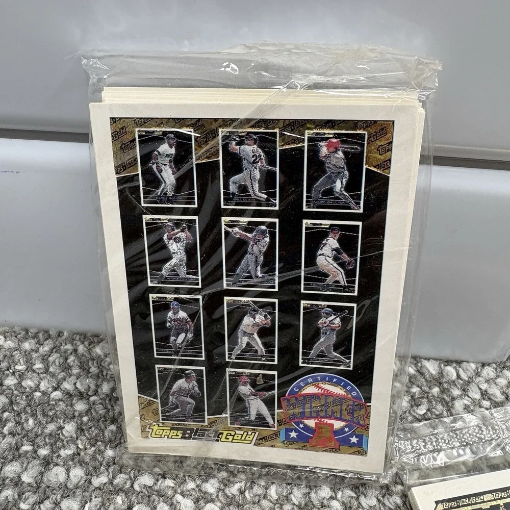 Topps Black Gold Sealed Packs Various 90s Dates VTG All‎ Sealed Inserts Collect